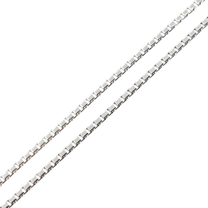 Pt1000プラチナ Pt850プラチナ ネックレス ダイヤモンド1.01ct 11.4g ～45cm フリーチェーン レディース【中古】