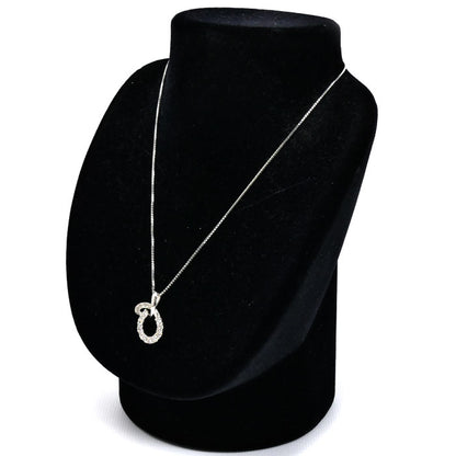 Pt1000プラチナ Pt850プラチナ ネックレス ダイヤモンド1.01ct 11.4g ～45cm フリーチェーン レディース【中古】