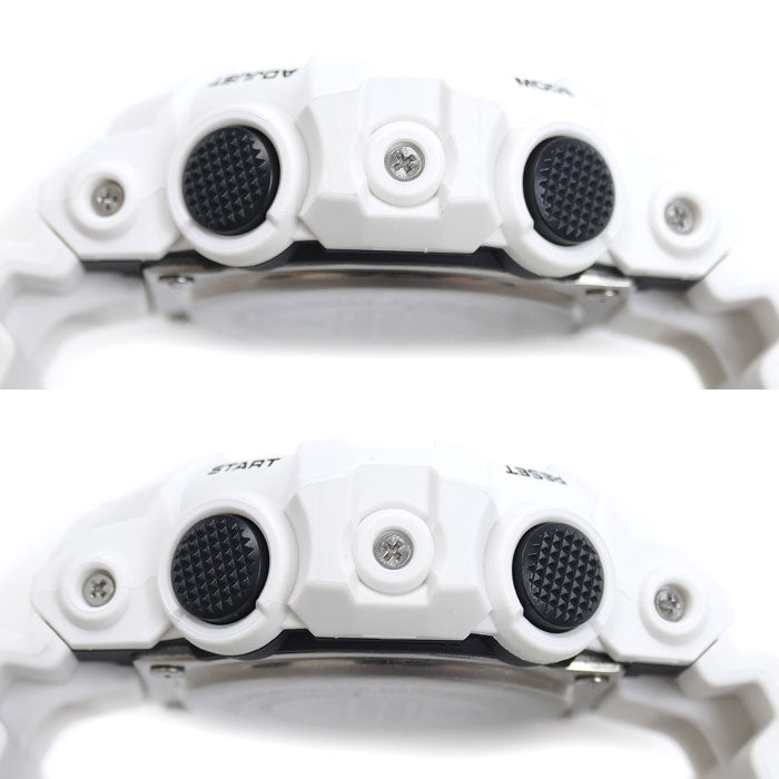 CASIO カシオ G-SHOCK 腕時計 電池式 ホワイト ブラック GA-700-7AJF メンズ【中古】【美品】