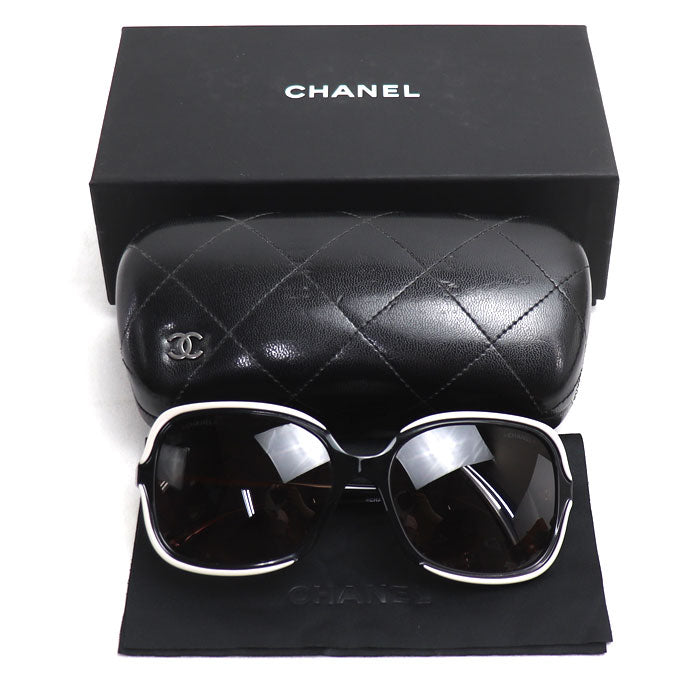 CHANEL シャネル サングラス ブラック グレー 5319-A C.1519/S5 58□17 135 3N【中古】