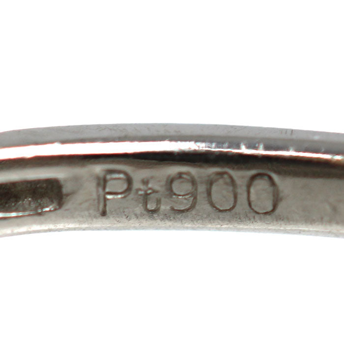 Pt900プラチナ リング・指輪 14.5号 4.0g レディース【中古】