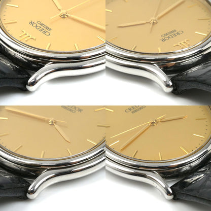 SEIKO セイコー CREDOR 腕時計 電池式 GCAR051/8J81-6A30 メンズ【中古】