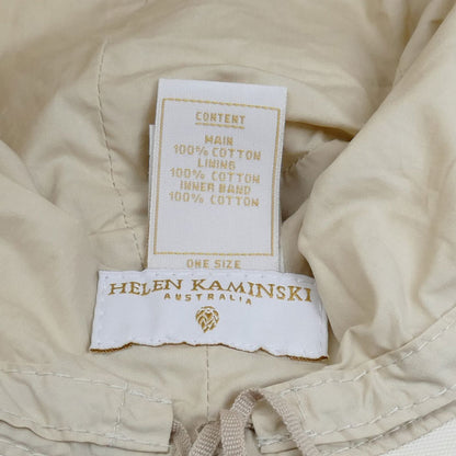 HELEN KAMINSKI ヘレンカミンスキー ハット ベージュ レディース【中古】