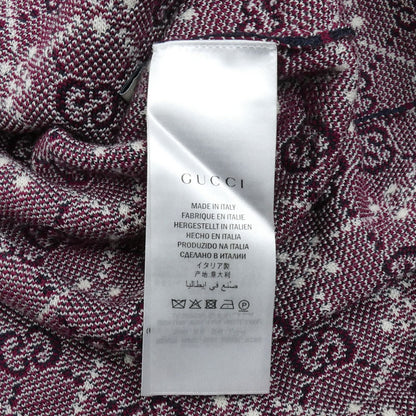 GUCCI グッチ GGロゴ カーディガン ネイビー 553602 XKAHC XL メンズ【中古】