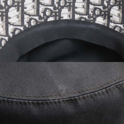 Dior ディオール TEDDY-D ボブハット オブリーク チュール付き ハット ブラック 95TDD924G130 
59 レディース【中古】
