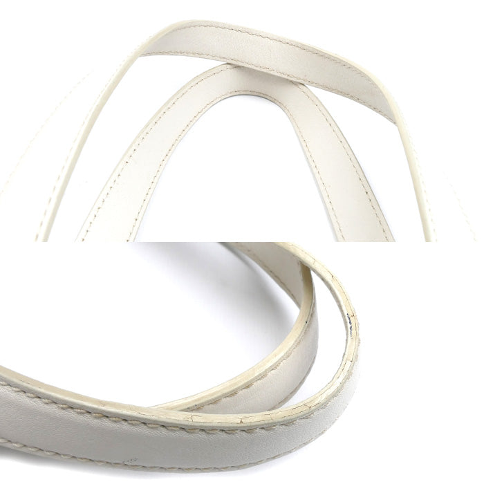 BALLY バリー ハンドバッグ ブラウン ホワイト レディース【中古】