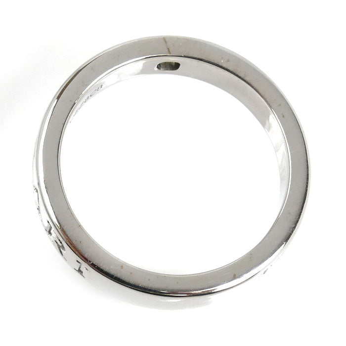 BVLGARI ブルガリ K18WG ホワイトゴールド B-ZERO1 エッセンシャルバンドリング リング・指輪 339986 ダイヤモンド 13号 6.7g レディース【中古】