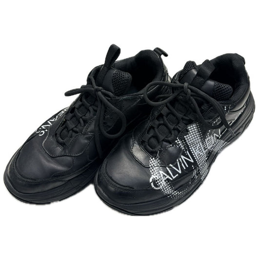 Calvin klein Jeans カルバンクラインジーンズ スニーカー ブラック B4S0721 25.5～26ｃｍ メンズ【中古】