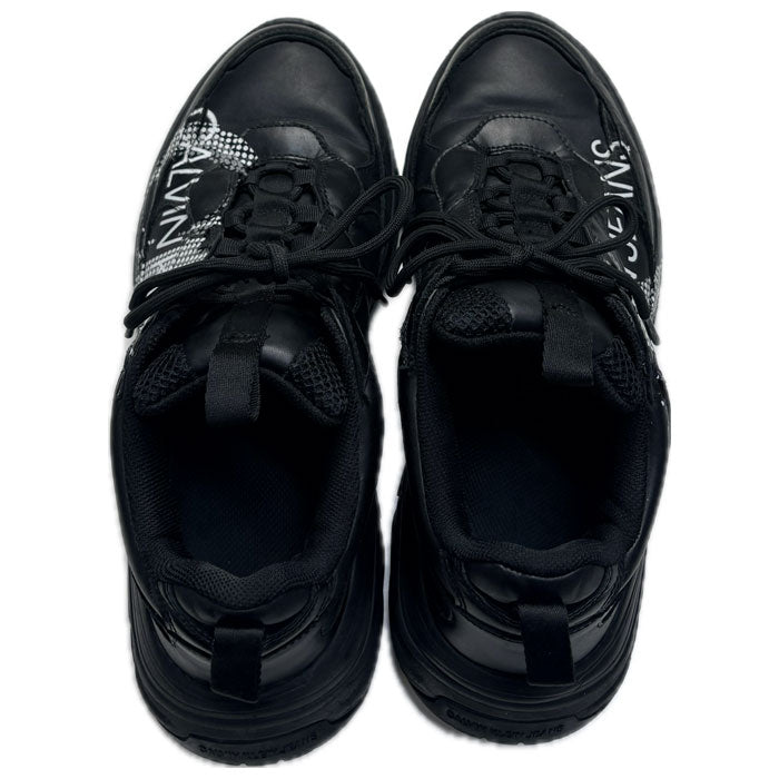 Calvin klein Jeans カルバンクラインジーンズ スニーカー ブラック B4S0721 25.5～26ｃｍ メンズ【中古】