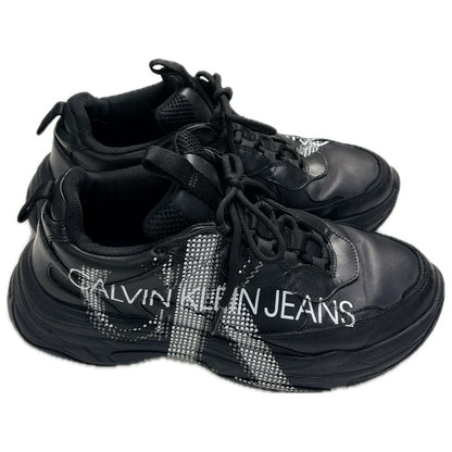 Calvin klein Jeans カルバンクラインジーンズ スニーカー ブラック B4S0721 25.5～26ｃｍ メンズ【中古】