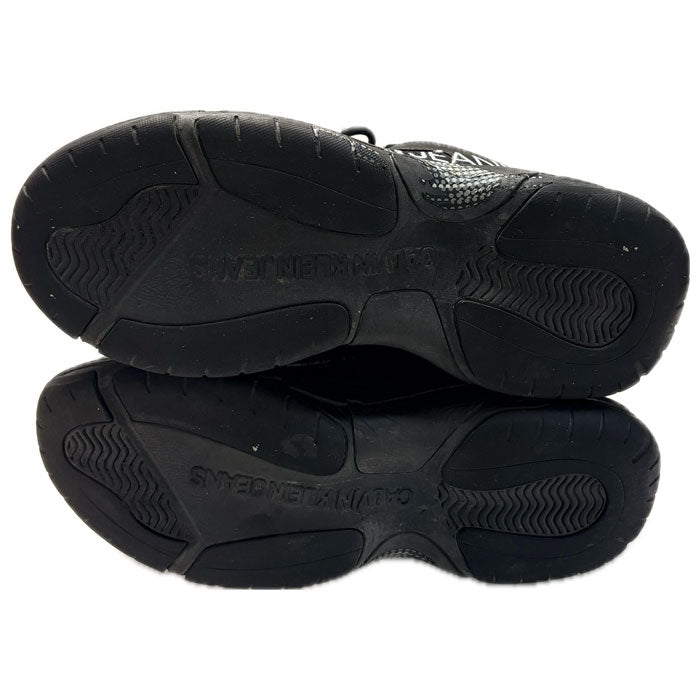 Calvin klein Jeans カルバンクラインジーンズ スニーカー ブラック B4S0721 25.5～26ｃｍ メンズ【中古】