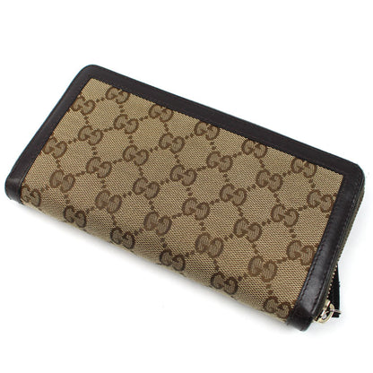GUCCI グッチ スーキー インターロッキングG 長財布 ベージュ ブラウン 308012 レディース【中古】