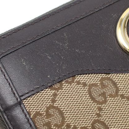 GUCCI グッチ スーキー インターロッキングG 長財布 ベージュ ブラウン 308012 レディース【中古】