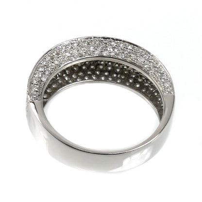 K18WG ホワイトゴールド リング・指輪 ダイヤモンド1.25ct 10号 4.2g レディース【中古】【美品】