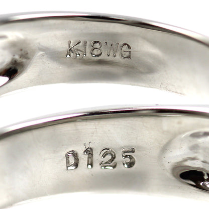 K18WG ホワイトゴールド リング・指輪 ダイヤモンド1.25ct 10号 4.2g レディース【中古】【美品】
