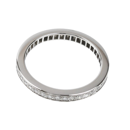 Van Cleef & Arpels ヴァンクリーフ＆アーペル Pt950プラチナ ロマンスエタニティ リング・指輪 VCAR01W000 10号 50 2.8g レディース【中古】【美品】