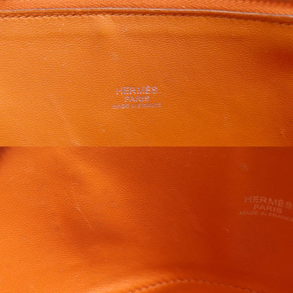 HERMES エルメス ボリード27 ヴォーエプソン 2Wayショルダーバッグ オレンジ レディース □N【中古】