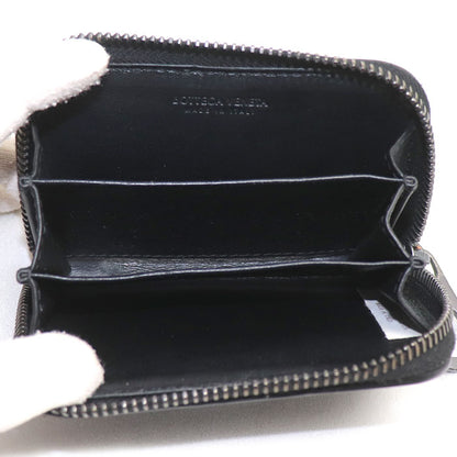 BOTTEGAVENETA ボッテガヴェネタ イントレチャート コインケース ブラック 473010 ユニセックス【中古】