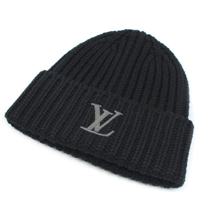 LOUIS VUITTON ルイ・ヴィトン ビーニー オンリー LV ニットキャップ ブラック M77277 MY3234 レディース【中古】【美品】