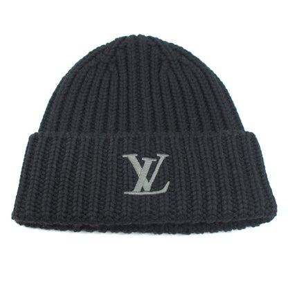LOUIS VUITTON ルイ・ヴィトン ビーニー オンリー LV ニットキャップ ブラック M77277 MY3234 レディース【中古】【美品】