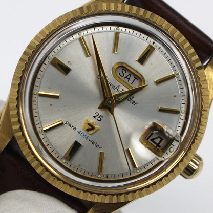 CITIZEN シチズン Auto Dater 25 腕時計 自動巻き メンズ ADSG1302-TA【中古】