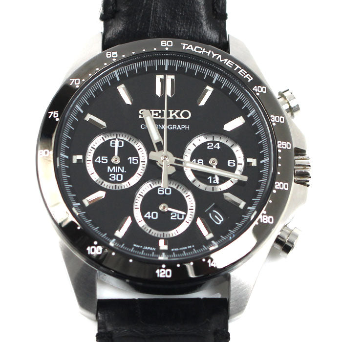 SEIKO セイコー クロノグラフ 腕時計 電池式 SBTR021/8T63-00D0 メンズ【中古】【美品】