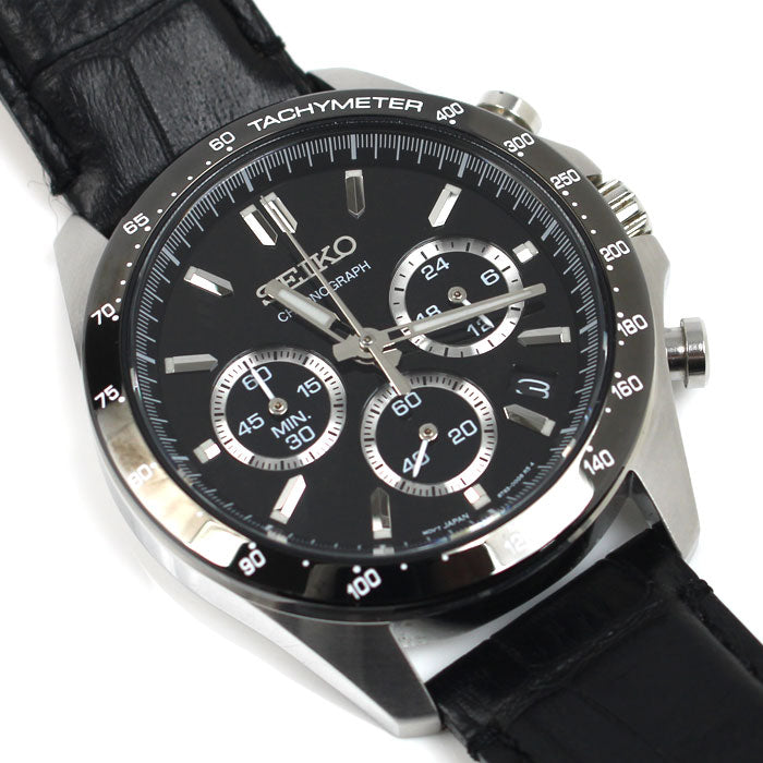 SEIKO セイコー クロノグラフ 腕時計 電池式 SBTR021/8T63-00D0 メンズ【中古】【美品】