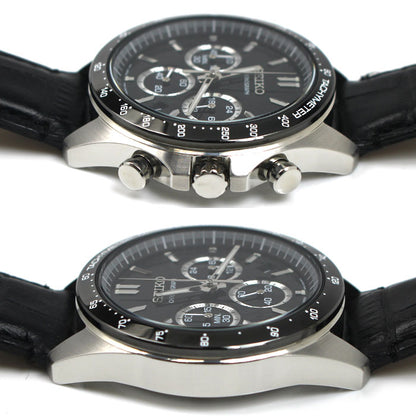 SEIKO セイコー クロノグラフ 腕時計 電池式 SBTR021/8T63-00D0 メンズ【中古】【美品】