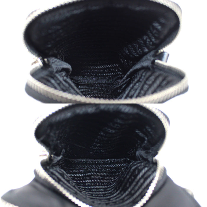 PRADA プラダ Re-Nylon フォンケース ショルダーバッグ ブラック 2ZT024_2DMI_F0002 ユニセックス【中古】