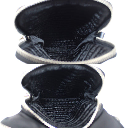 PRADA プラダ Re-Nylon フォンケース ショルダーバッグ ブラック 2ZT024_2DMI_F0002 ユニセックス【中古】
