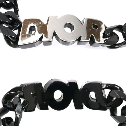 Dior ディオール メタル CD ICON チェーンリンク ブレスレット B1611HOMMT 21cm メンズ【中古】