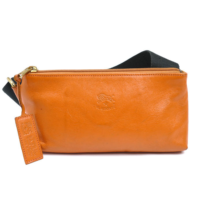 IL BISONTE イルビゾンテ ベルトバッグ ボディバッグ オレンジ 54202300911 ユニセックス【中古】