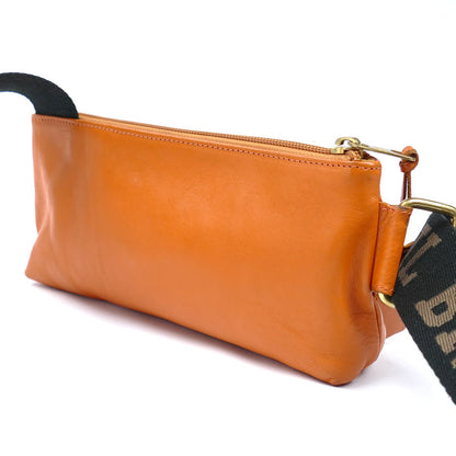 IL BISONTE イルビゾンテ ベルトバッグ ボディバッグ オレンジ 54202300911 ユニセックス【中古】