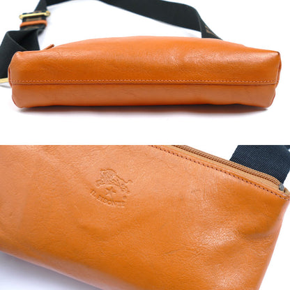 IL BISONTE イルビゾンテ ベルトバッグ ボディバッグ オレンジ 54202300911 ユニセックス【中古】