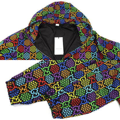 GUCCI グッチ サイケデリック ナイロンパーカー ナイロンジャケット マルチカラー 601712 ZADGN 48 メンズ【未使用】【買取品】