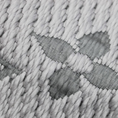 LOUIS VUITTON ルイ・ヴィトン エシャルプ ロゴマニア マフラー グレー M74742 GM1221 レディース【中古】