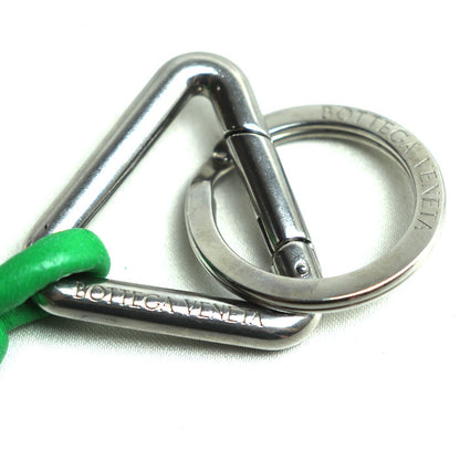 BOTTEGAVENETA ボッテガヴェネタ トライアングル キーリング キーホルダー パラキート ユニセックス【中古】