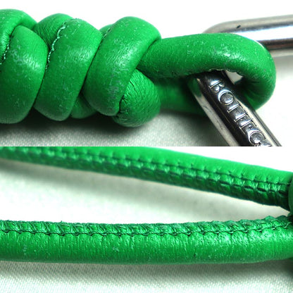 BOTTEGAVENETA ボッテガヴェネタ トライアングル キーリング キーホルダー パラキート ユニセックス【中古】