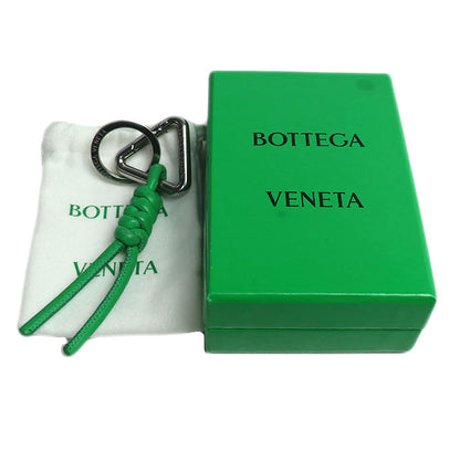 BOTTEGAVENETA ボッテガヴェネタ トライアングル キーリング キーホルダー パラキート ユニセックス【中古】