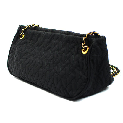 PRADA プラダ キルティング チェーンショルダー ショルダーバッグ ブラック BR4641 レディース【中古】