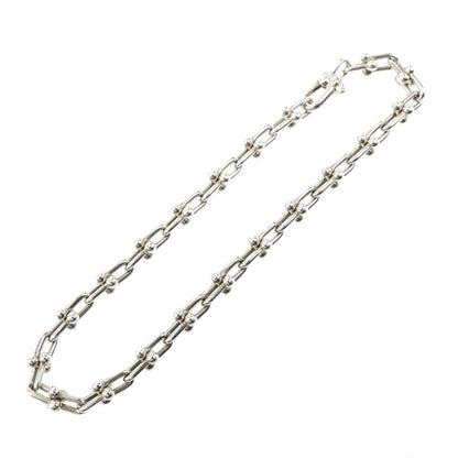 TIFFANY&Co. ティファニー シルバー925 ハードウェア マイクロリンク ブレスレット 60417059 6.4g 17cm ミディアム レディース【中古】
