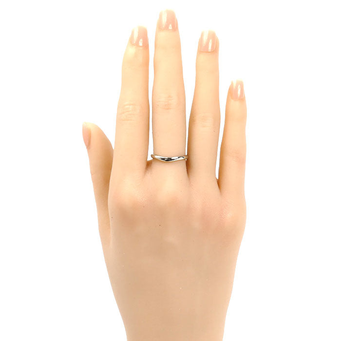 MIKIMOTO ミキモト Pt950プラチナ リング・指輪 FR-274R 11号 2.9g レディース【中古】【美品】