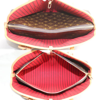 LOUIS VUITTON ルイ・ヴィトン エバーモアMM トートバッグ ブラウン M25774 ICチップ レディース【未使用】【買取品】