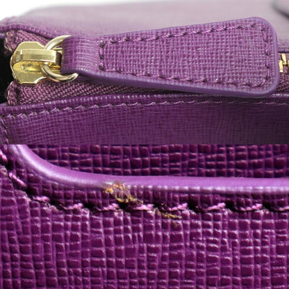 Furla フルラ リンダ 2Wayショルダーバッグ パープル レディース【中古】【美品】