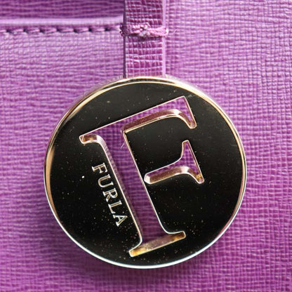 Furla フルラ リンダ 2Wayショルダーバッグ パープル レディース【中古】【美品】