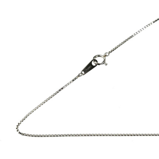 Pt850プラチナ ネックレス ベネチアン 5.1g 60cm レディース【中古】【美品】