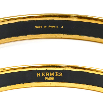HERMES エルメス エナメル七宝 エマイユPM バングル 七宝 GP【中古】