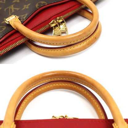LOUIS VUITTON ルイ・ヴィトン パラス BB ショルダーバッグ モノグラム ブラウン レッド M41241 SN0165 レディース【中古】