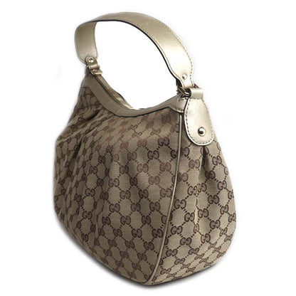 GUCCI グッチ GGキャンバス スーキー ショルダーバッグ ベージュ ゴールド 232955 レディース【中古】