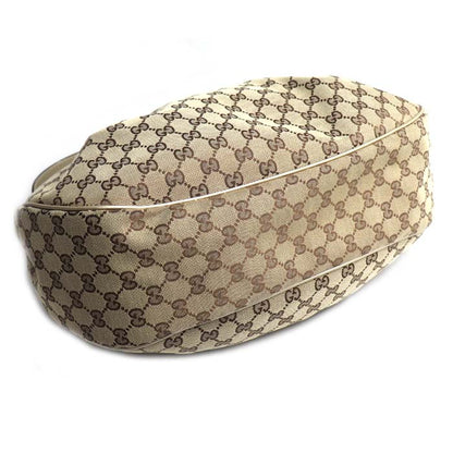 GUCCI グッチ GGキャンバス スーキー ショルダーバッグ ベージュ ゴールド 232955 レディース【中古】